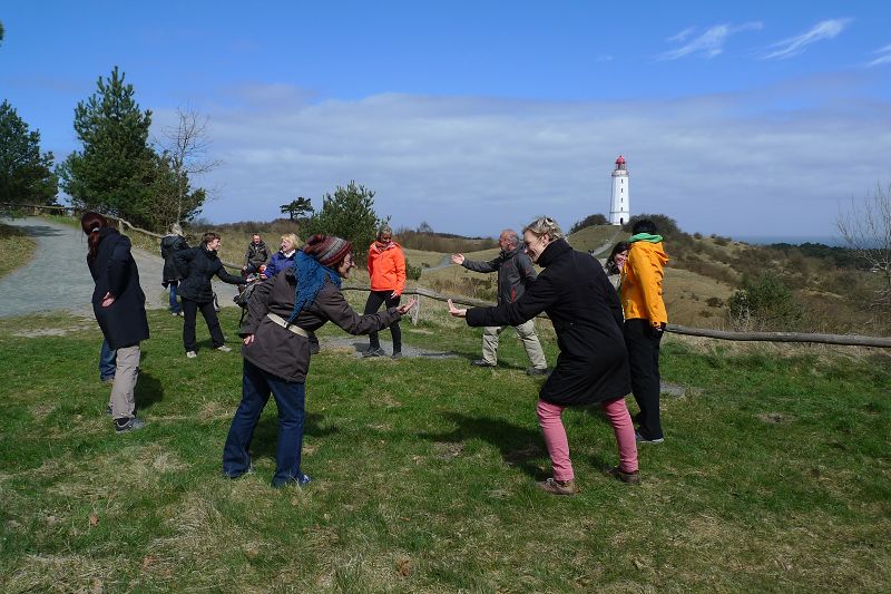 Qi Gong beim Fastenwandern auf Hiddensee